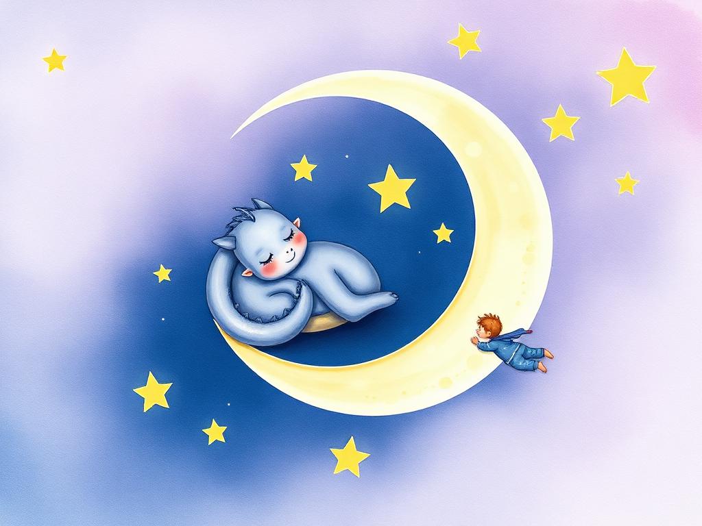 Isla and the Sleepy Space Dragon